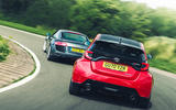 97 new GR Yaris vs used R8 tracking rear