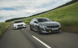 97 PHEV wagons triple test 2021 tracking pair front