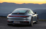 2019 Porsche 911 official reveal - press still rear