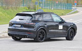 97 Porsche Cayenne 2022 spies rear side 97 Porsche Cayenne 2022 spies rear side