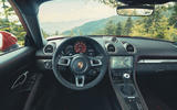 Porsche 718 Cayman GTS 2020 official press images - interior