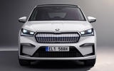 97 Skoda Enyaq coupe official studio nose