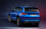 97 Skoda Kodiaq VRS 2021 official images hero rear