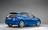 Skoda Scala 2019 official reveal - studio hero rear
