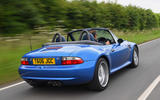 97 UBG BMW Z3M tracking rear 97 UBG BMW Z3M tracking rear
