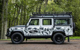 97 Land Rover Classic Defender Works V8 Trophy II side