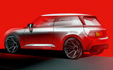 98 2023 Mini hatchback render by Autocar rear