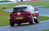 2020 Aston Martin DBX camouflaged prototype ride - hero rear