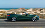 2021 BMW 4 Series Convertible official images - tracking side