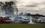 BTCC meeting the officials - crash