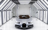 Bugatti factory paint room