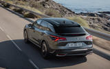 98 Citroen C5X official reveal images tracking rear 98 Citroen C5X official reveal images tracking rear