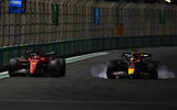 98 F1 Saudi 2022 racing Ferrari Red Bull