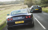 98 Ferrari 812 meets 550 2022 tracking rear