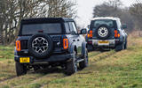 98 ford bronco vs land rover defender