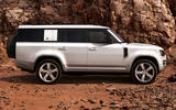 98 land rover defender 130 side profile
