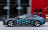 98 Mercedes Benz EQS prototype ride 2021 hero side