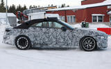98 Mercedes CLE spy images 2022 side pan