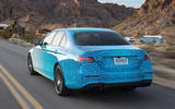 Mercedes-Benz E-Class 2020 prototype ride - tracking rear