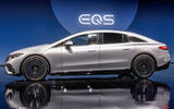 98 Mercedes EQS official reveal images side