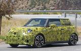 Mini Cooper JCW camo 2022 front quarter tracking