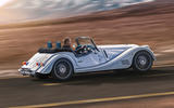 Morgan Plus Six 2019 official press images - hero rear