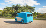 Morris JE electric van official images - static rear