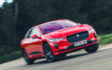 98 new vw id3 vs used jag i pace cornering ipace