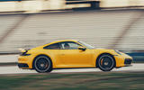 2019 Porsche 911 Carrera S track drive - hero side