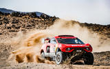 98 Prodrive BRX Dakar rally dust