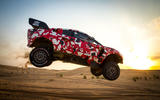 Prodrive BRX T1 in the desert - hero side