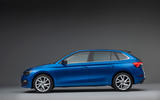 Skoda Scala 2019 official reveal - studio hero side