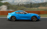 Toyota Supra simulator road test - side