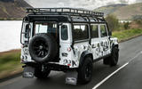98 Land Rover Classic Defender Works V8 Trophy rear 