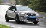 2022 Seat Arona spy images - tracking front 2022 Seat Arona spy images - tracking front