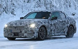 BMW 2 Series Coupe winter test spy images - front BMW 2 Series Coupe winter test spy images - front