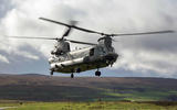 99 Christmas road test 2021 RAF Chinook lead