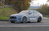 Mercedes-AMG C53 2021 spy images - tracking front