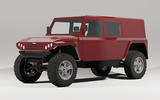 99 Munro EV electric vehicle render official red