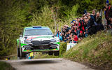 99 Neil Simpson Skoda rally car
