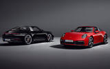 Porsche 911 Targa 992 official images - studio lead