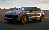 99 Porsche Cayenne GT 2021 official reveal hero front