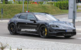 Porsche Taycan Cross turismo spy images - hero front Porsche Taycan Cross turismo spy images - hero front