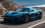 99 Rimac Nevera 2021 official reveal tracking front