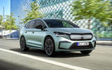 99 skoda enyaq official reveal tracking front