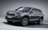 99 Skoda Kodiaq MY2021 facelift official images hero front