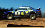 99 subaru impreza wrc jump