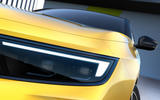99 Vauxhall Astra 2021 teaser images headlights