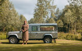 Defender hearse conversion - static
