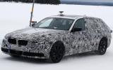 BMW 5 Series Touring spy shots